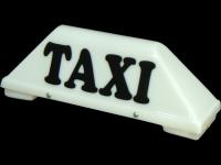 Fabrica dedicada a venta de carteles y letreros para taxis.