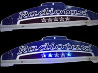 Carteles para radio taxis fabrica de letreros con luces led.